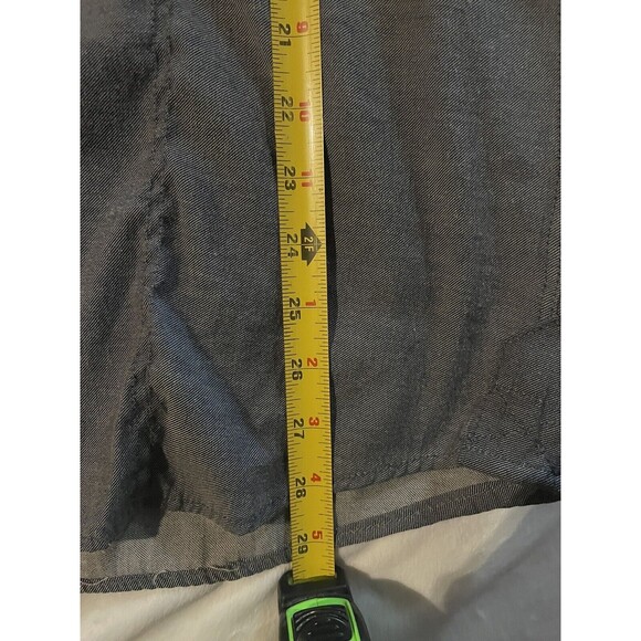 Red Ape Shirt Mens XXL Gray Button Up Short Sleeve, Hoodie, Lightweigt - Picture 7 of 7